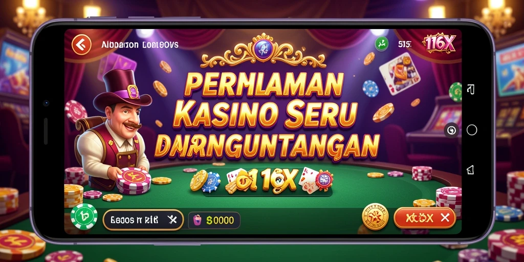 Gameplay menegangkan dan seru di 116X, cocok untuk penggemar kasino.