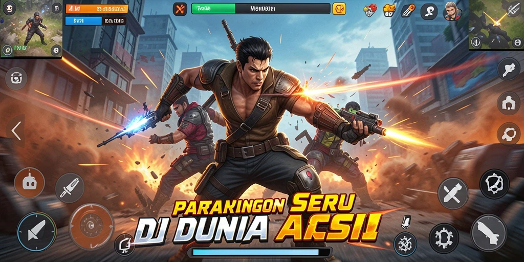 Tampilan gameplay seru dan menegangkan dari BARU01.