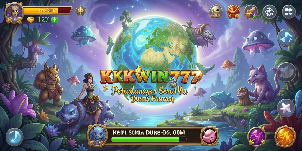 Tampilan gameplay seru dalam game petualangan KKWIN777