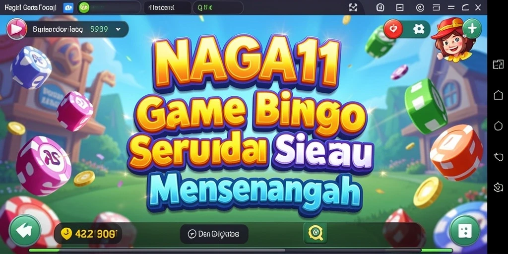Tampilan permainan Bingo yang menarik dan interaktif dalam NAGA11.