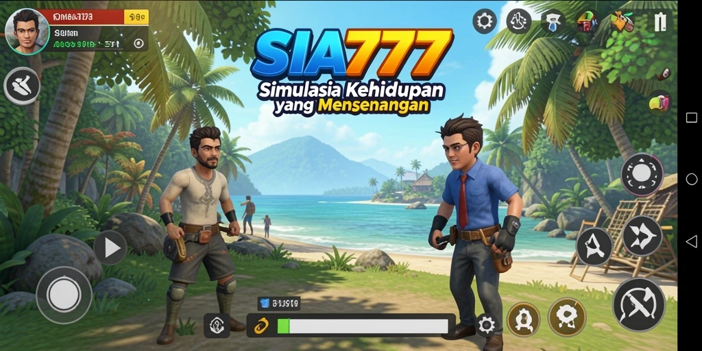 Tampilan gameplay SIA777 yang menawan dan penuh warna.